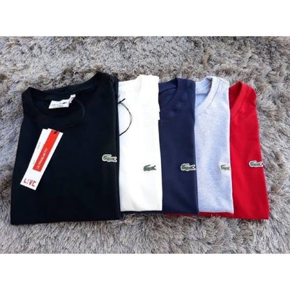 PACK X5 CAMISETAS LACOSTE + LOCION